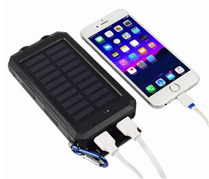 Super 20000Mah USB Portable Charger Solar Power Bank for Iphone Cell Phone 2023